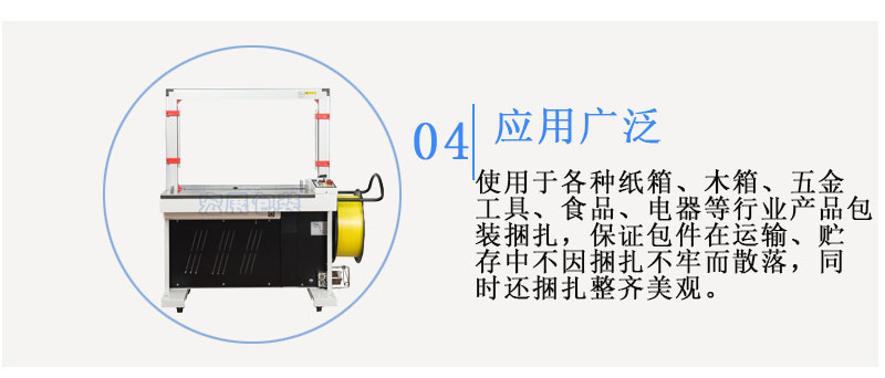 全自動(dòng)打包機(jī)MH-X301應(yīng)用