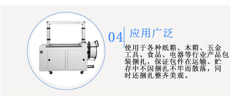 全自動打包機MH-101A應用
